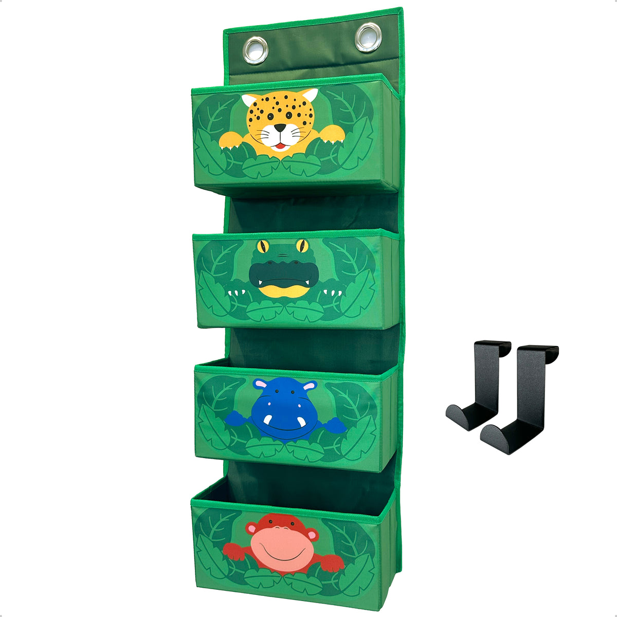 Hanging organizer for children JUNGLE with door hook –