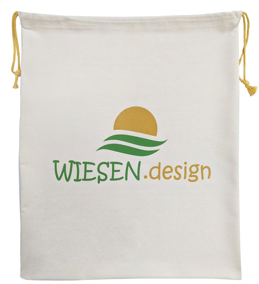 Premium-Baumwollbeutel, B47xH70cm, einzigartig in 280 g/m² schwerer Baumwolle